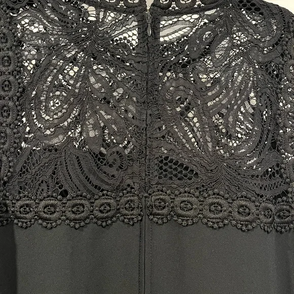 Lilly Pulitzer Black Lace Mini Dress - Picture 5 of 9